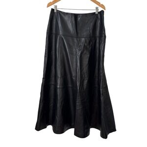 Elegant Black Maxi Skirt